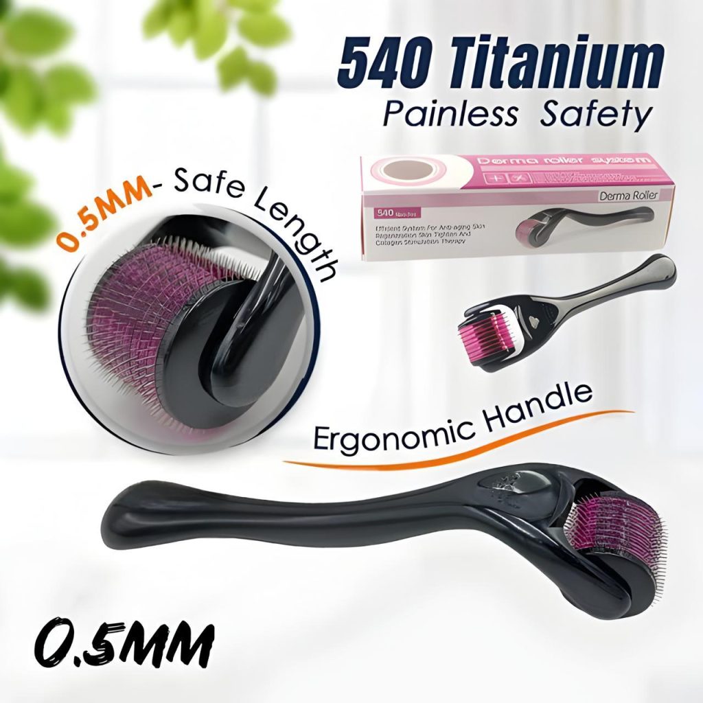Derma Roller With 540 Micro Needle